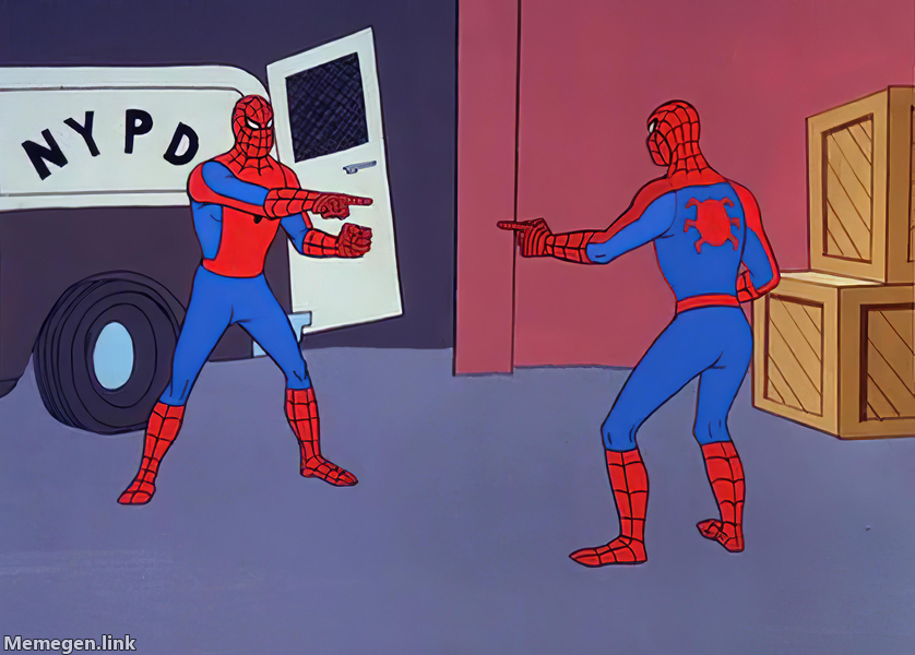 Spider-Man Pointing